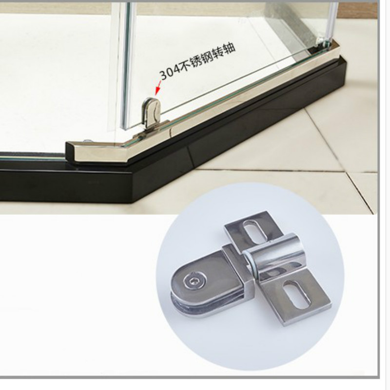 Bathroom glass door clip/clamp - Glass Door Hinge review and price