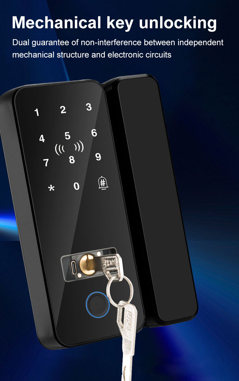 Bluetooth Electronic Glass LOC - Glass Door Hinge review and price