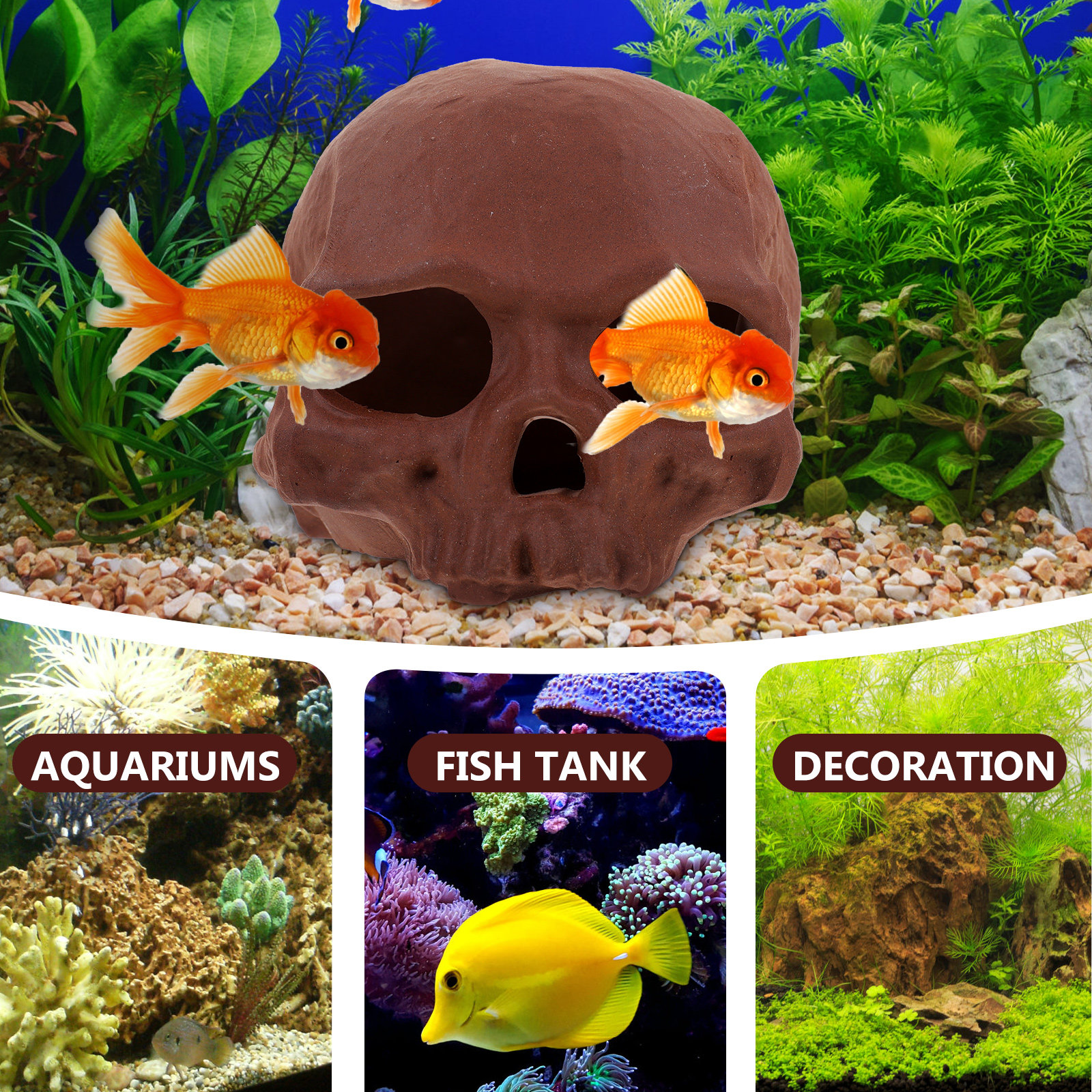 Ceramic Fish Tank Decoration S - Hide Cave Ceramic review and price