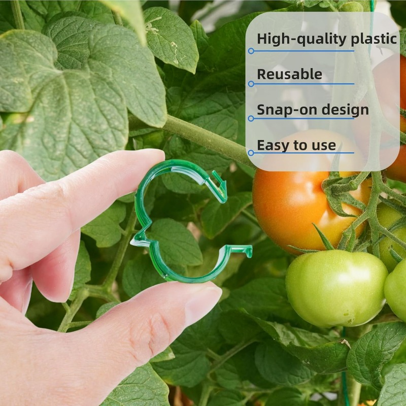 600/10x Plant Support Clips Cl - Vine Climbing Plastic review and price