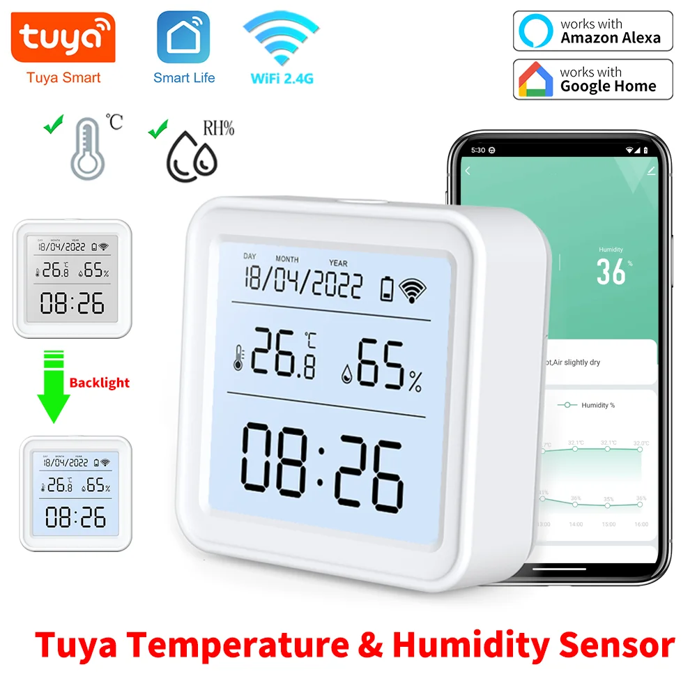 Tuya New WiFi Temperature Humi - Digital Hygrometer Probe review and price