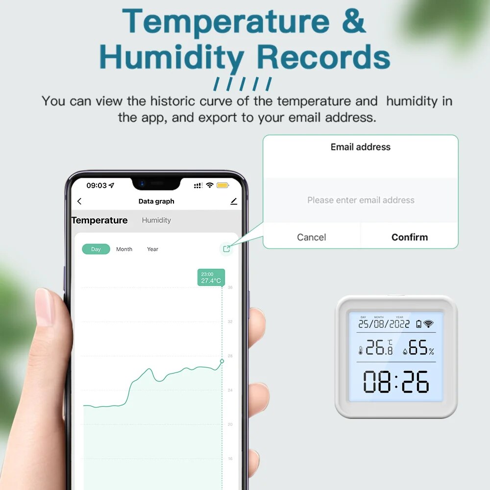 Tuya New WiFi Temperature Humi - Digital Hygrometer Probe review and price