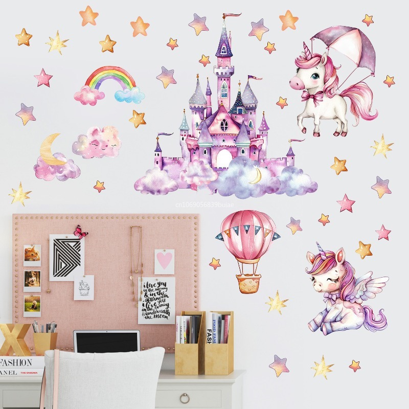 Unicorn Stars Luminous Wall St - Pvc Panel Background review and price