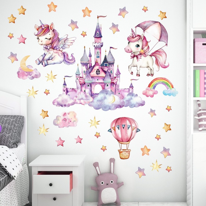 Unicorn Stars Luminous Wall St - Pvc Panel Background review and price