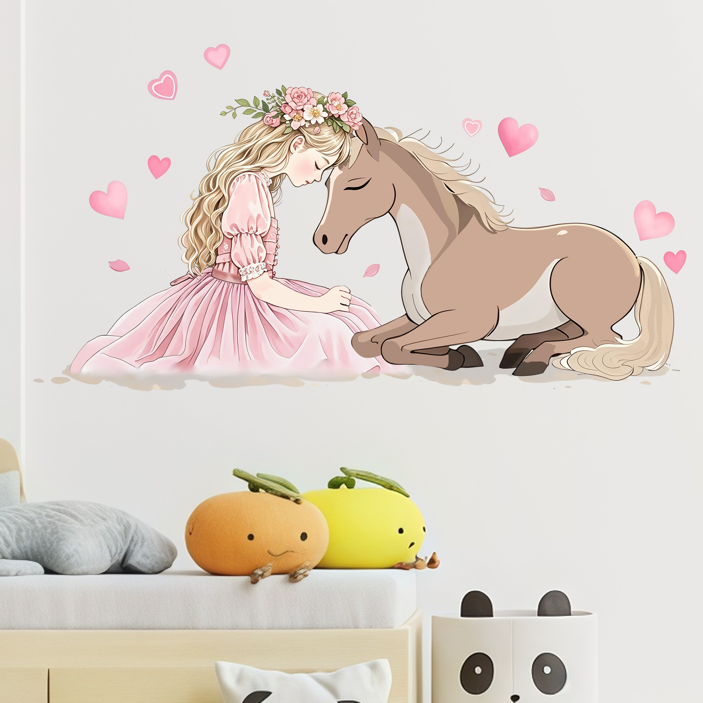 Romantic Horse Wall Stickers S - Pvc Panel Background review and price