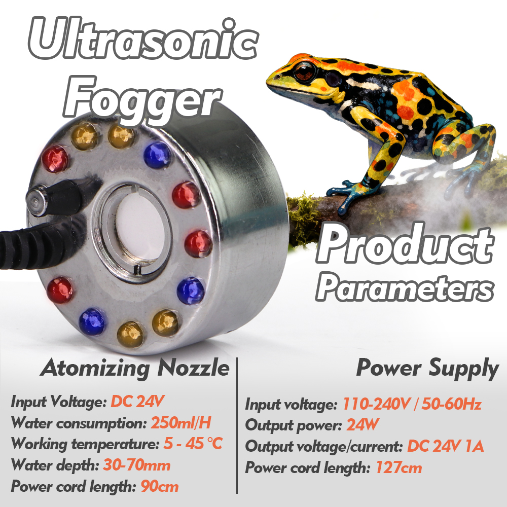 Ultrasonic Mist Maker Fogger w - Terrarium Fogger Ultrasonic review and price