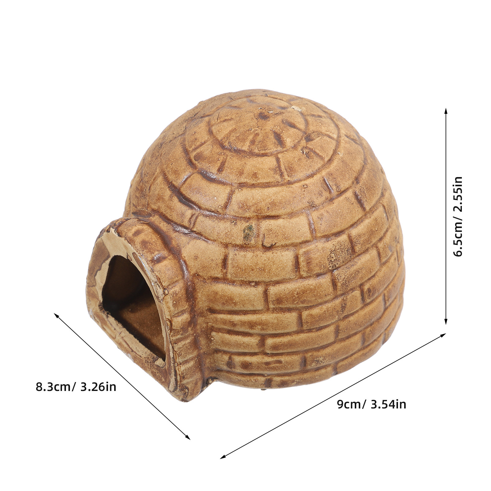 Pleco Caves Aquarium Fish Tank - Hide Cave Ceramic review and price