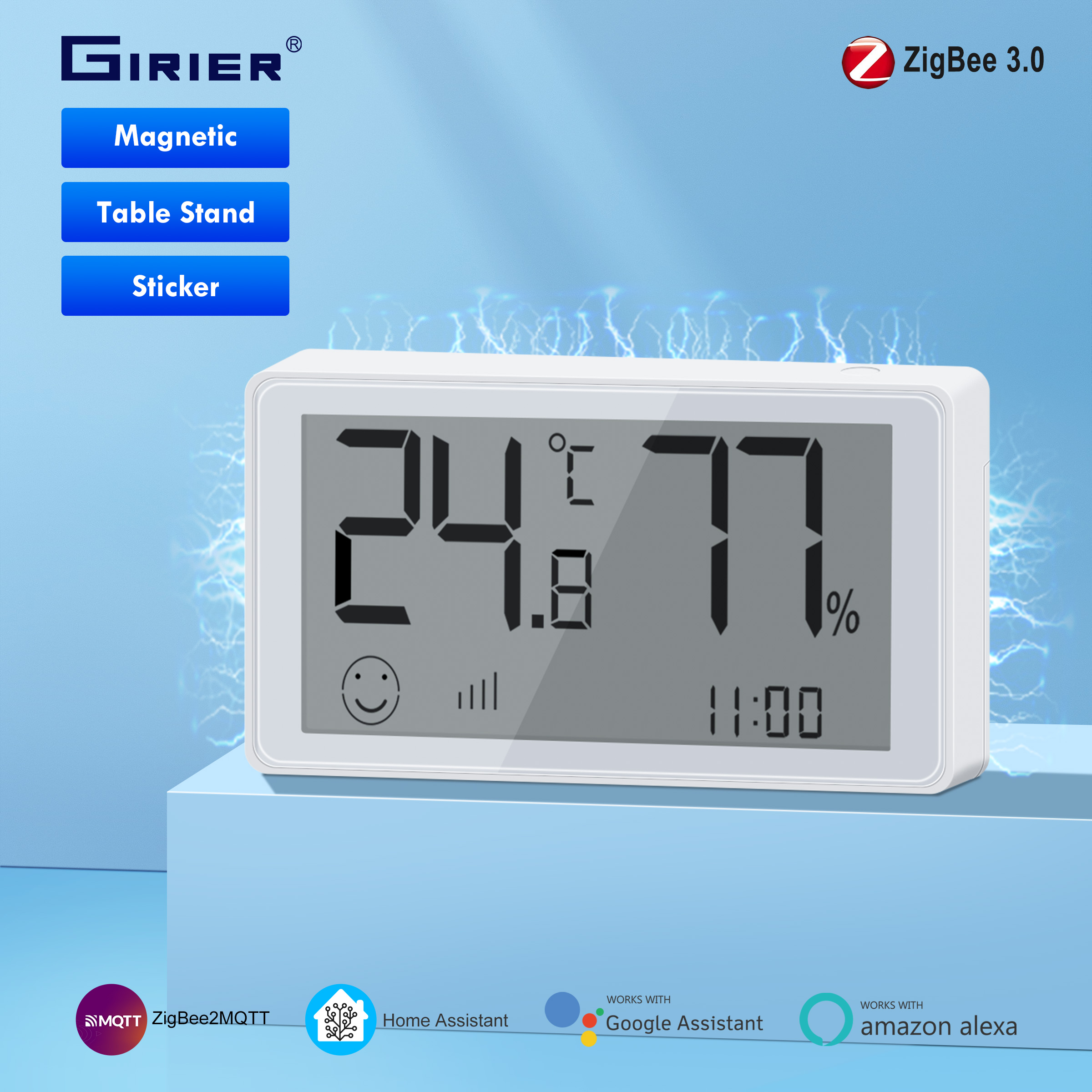 GIRIER ZigBee 3.0 Smart Temper - Digital Hygrometer Probe review and price