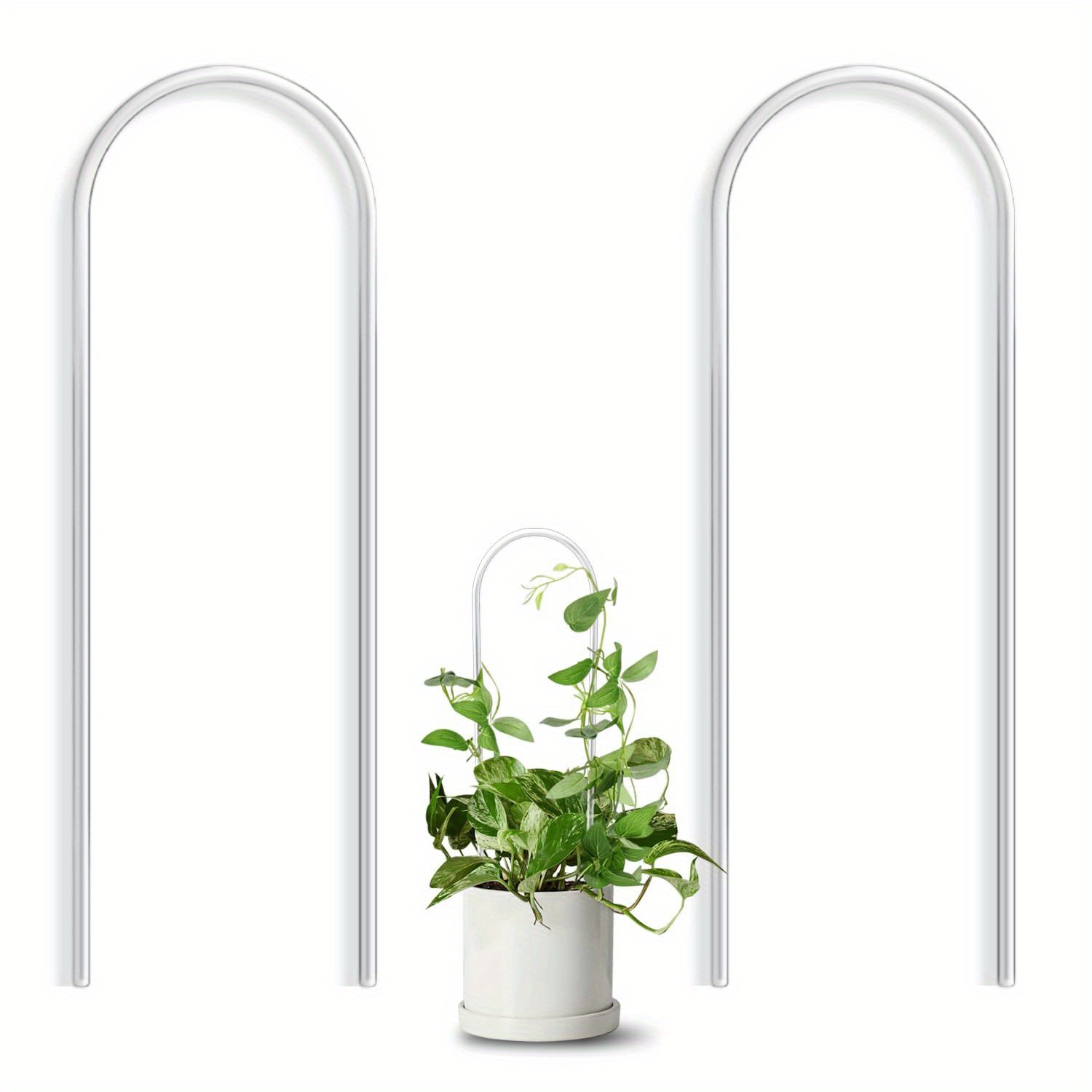 3pc u-shaped acrylic plant cli - Vine Climbing Plastic review and price
