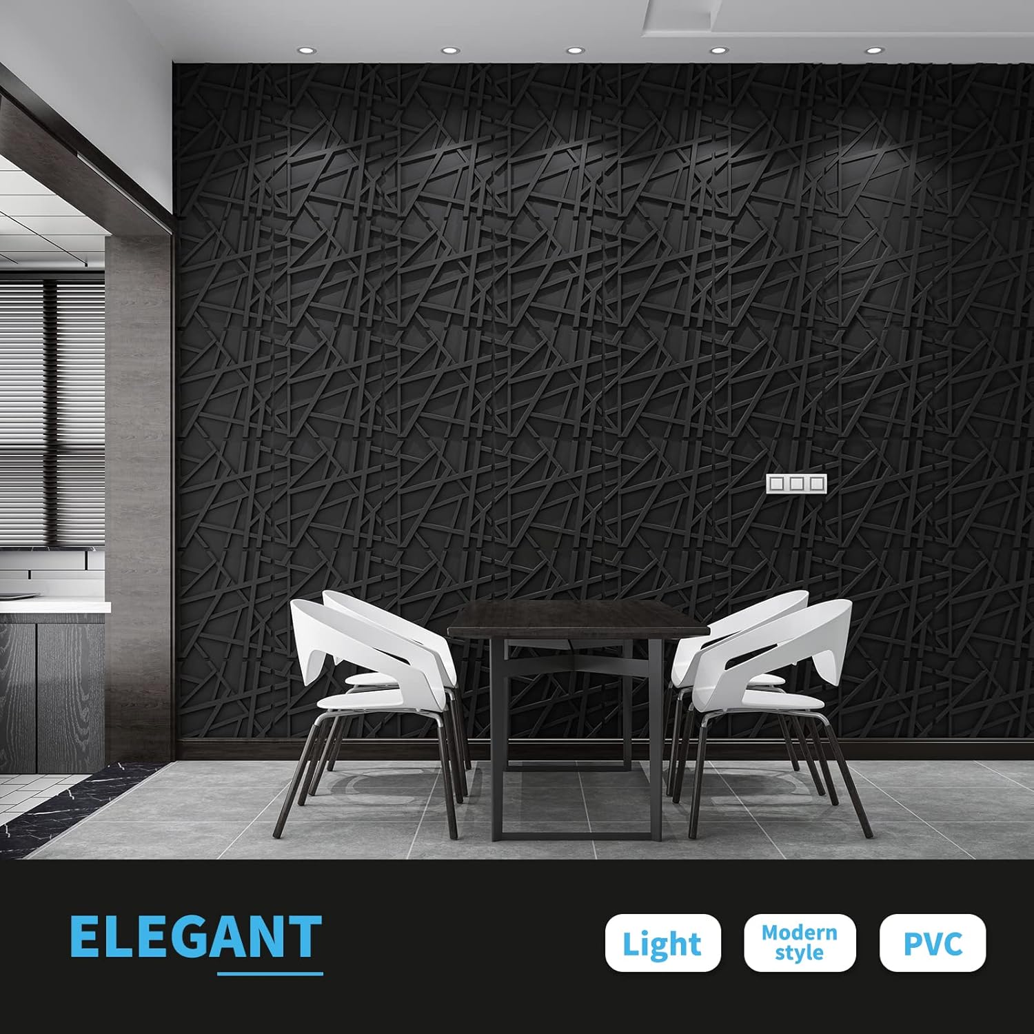 19.7x19.7in PVC Wall Panel Str - Pvc Panel Background review and price