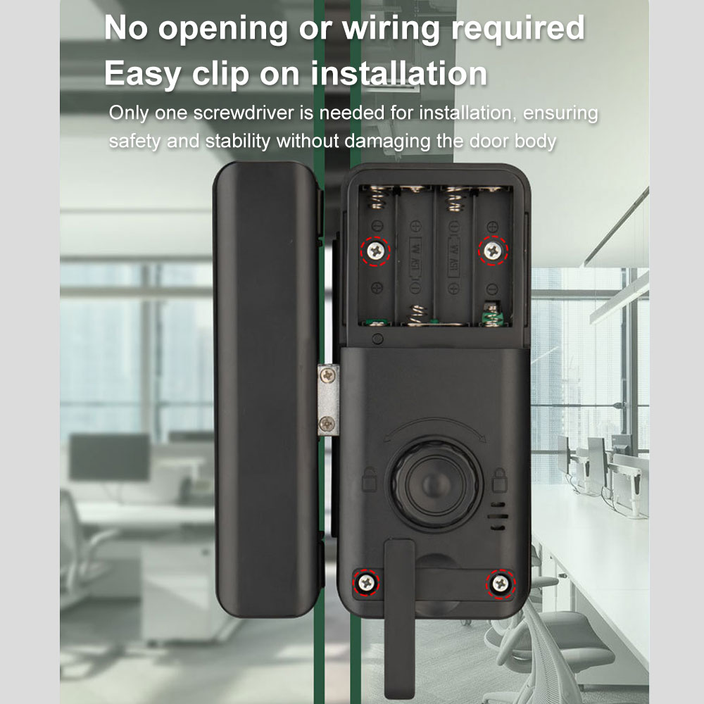 BSTuokey Multifunctional Smart - Glass Door Hinge review and price