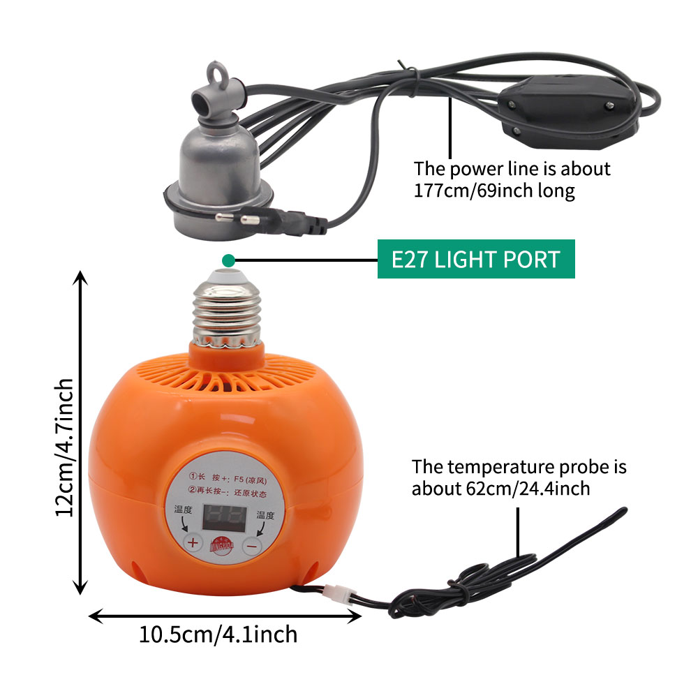 Pet Heater Animal Heating Lamp - Ceramic Heat Emitter review and price